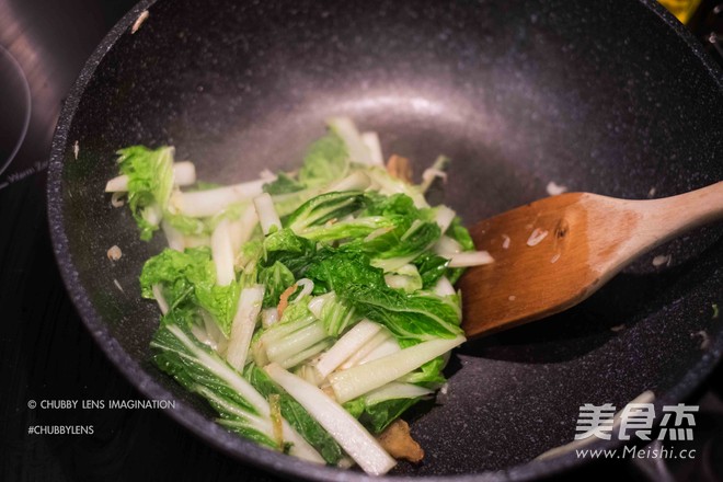 虾皮炒大白菜的做法步骤:15