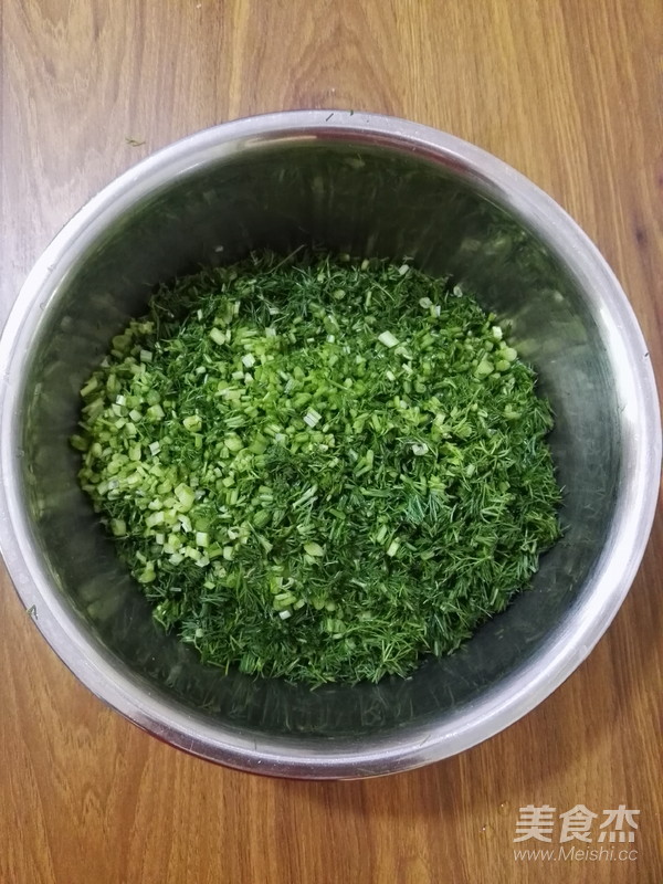 茴香肉包的做法步骤:2