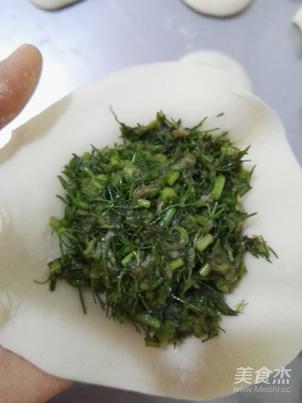 茴香肉包的做法步骤:7