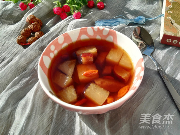 红糖大枣梨汤的做法步骤:9