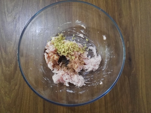 白菜猪肉馅饼的做法步骤:5