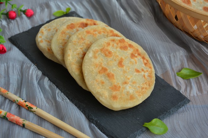 白菜猪肉馅饼的做法步骤:14
