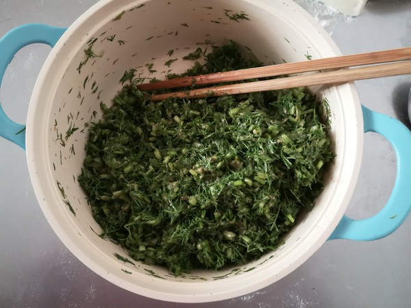 茴香猪肉包的做法步骤:6