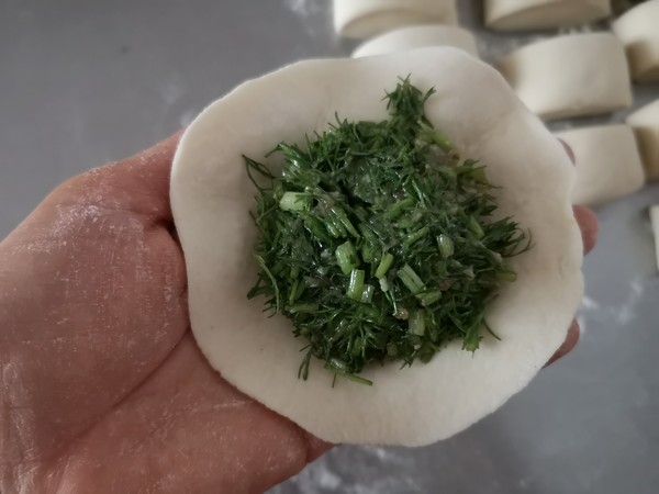 茴香猪肉包的做法步骤:7