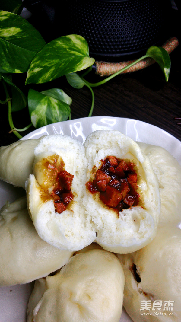 改良版叉烧包的做法步骤:12