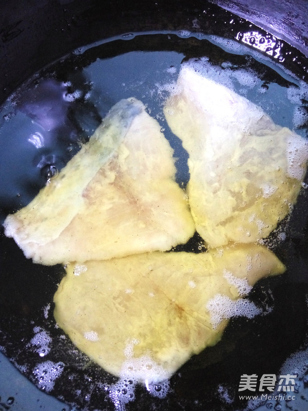溜鱼片的做法步骤:4