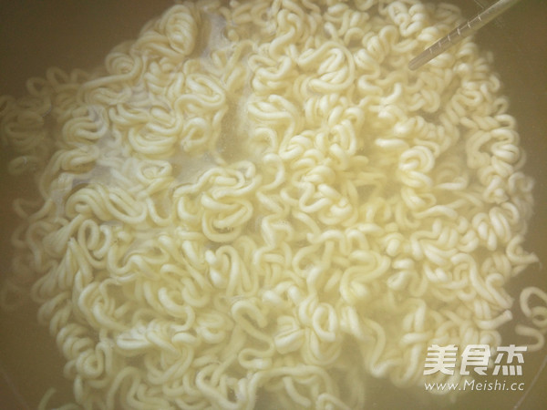 豆浆蔬菜打卤面的做法步骤:3