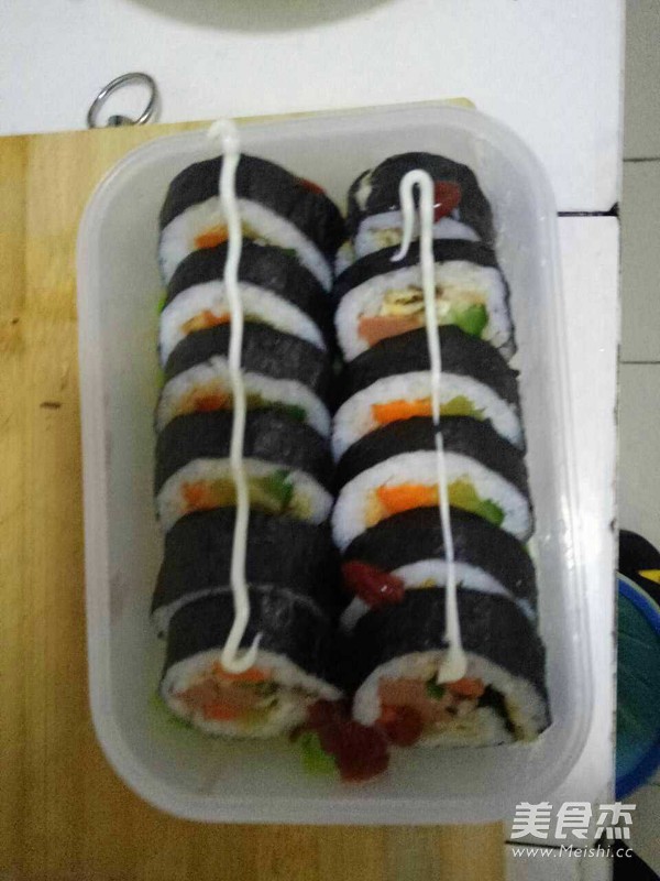 寿司的做法步骤：3