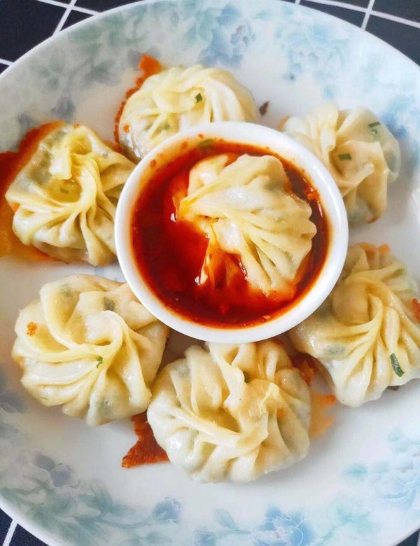 饺子皮包子的做法步骤:14