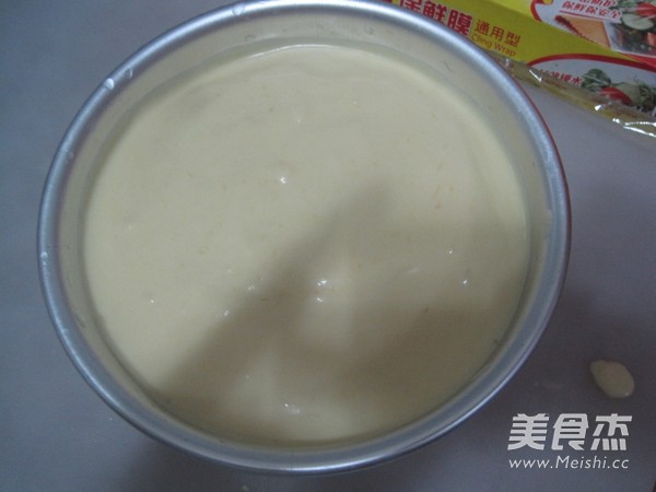 6寸芒果慕斯蛋糕的做法步骤:11