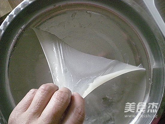 拌自己做的筋道面皮的做法步骤:5