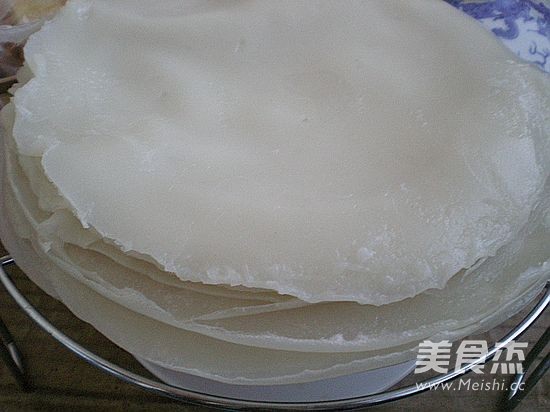 拌自己做的筋道面皮的做法步骤:7