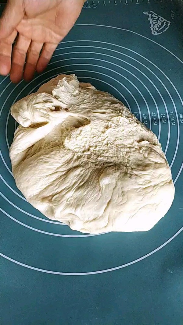 可可粉花式面包的做法步骤:4