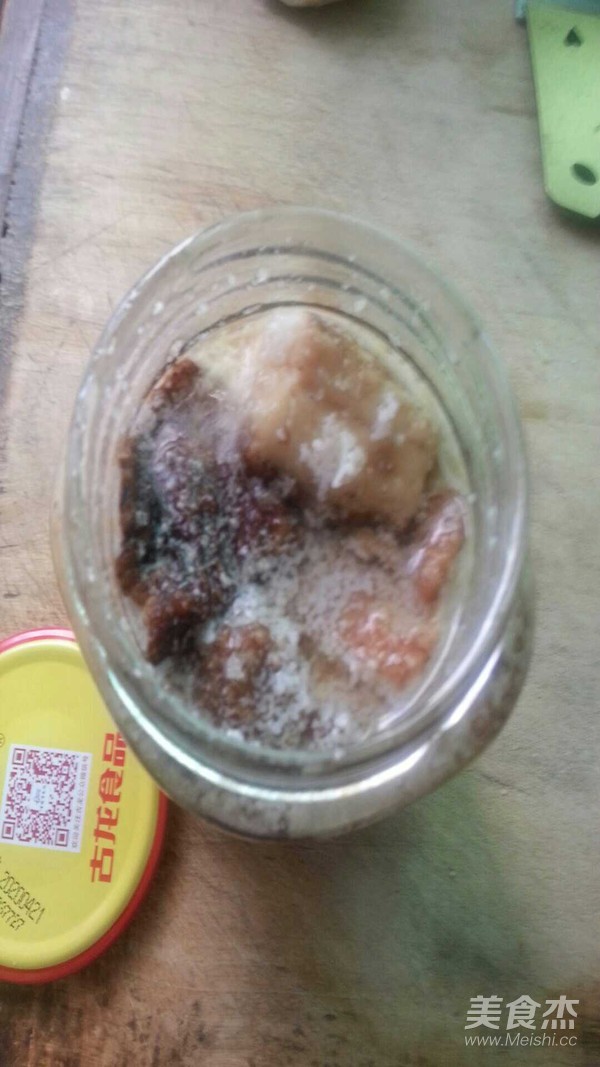 红烧肉炖干豆角的做法步骤：3