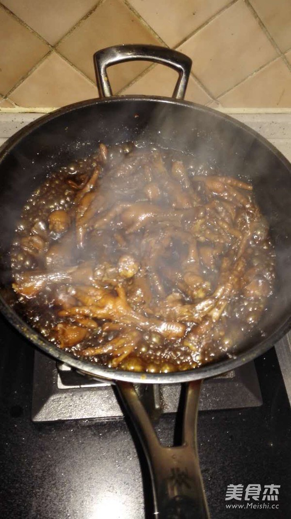 酱香鸡爪的做法步骤：5