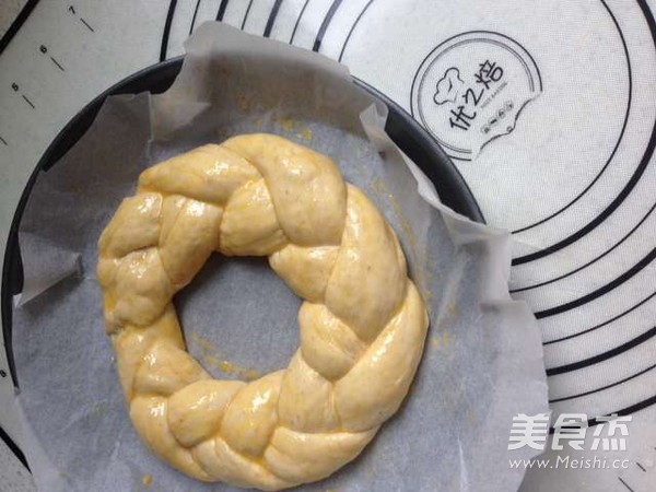 圣诞花环面包的做法步骤：5