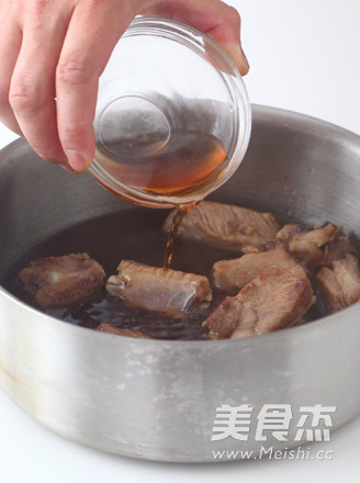 蜜汁小排的做法步骤:4