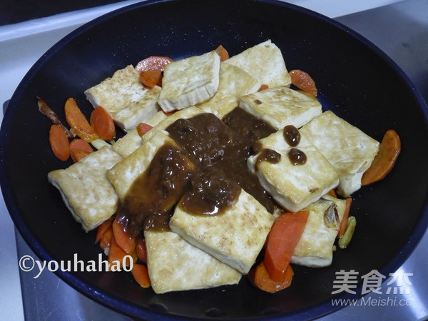 酱烧豆腐的做法步骤:8