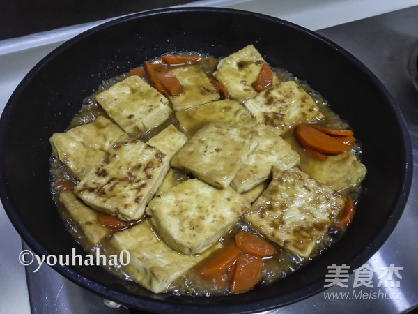 酱烧豆腐的做法步骤:9