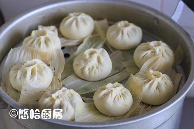 青萝卜包子的做法步骤：11