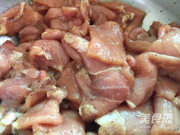 东北特色菜-咸口锅包肉的做法步骤:5