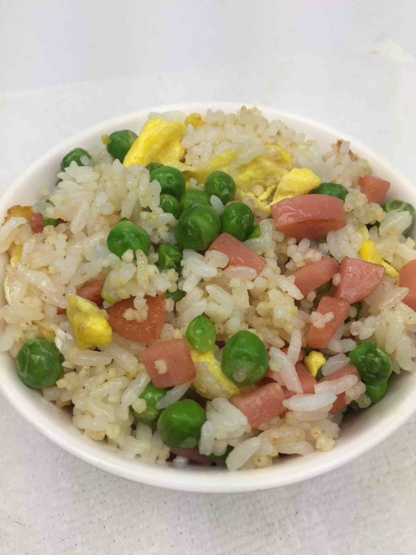 荷兰豆炒饭的做法步骤：11
