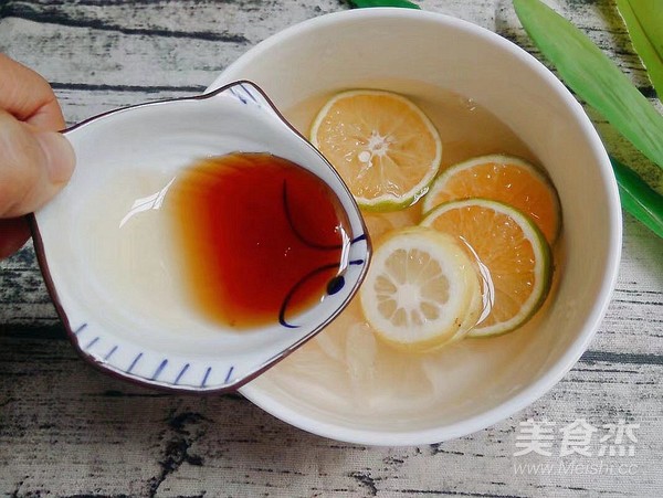 蜂蜜水果茶的做法步骤:4
