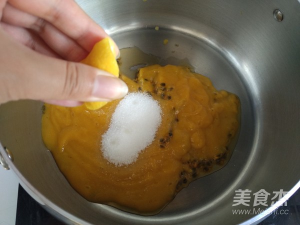 热带水果牛奶冰淇淋的做法步骤:5