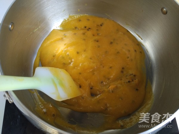 热带水果牛奶冰淇淋的做法步骤:6