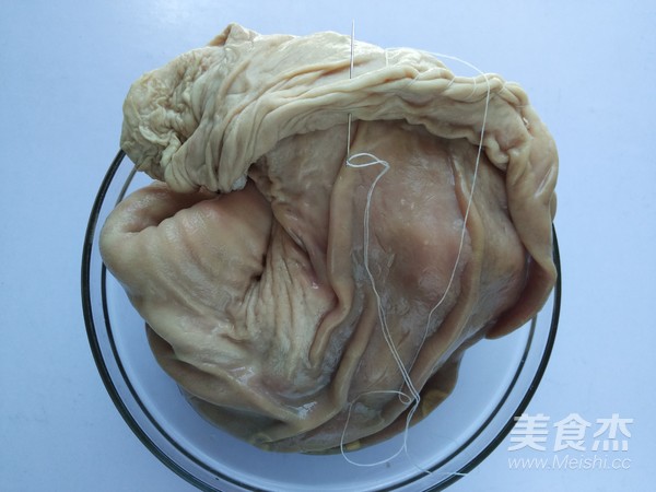 内有乾坤(猪肚乳鸽汤)的做法步骤:9