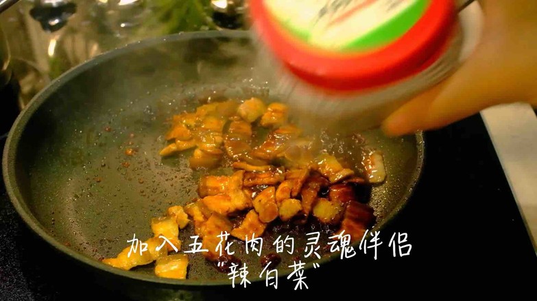 辣白菜五花肉芝士拉面的做法步骤:6