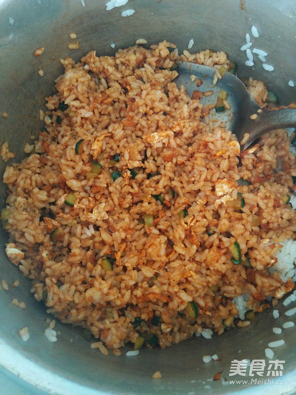 风琴炒饭的做法步骤:5