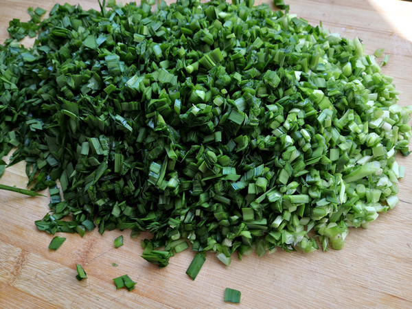 小白菜猪肉饼的做法步骤:3