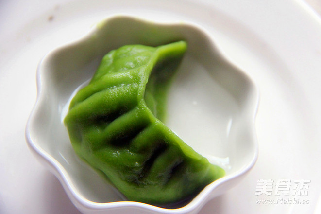 翡翠饺子的做法步骤:16