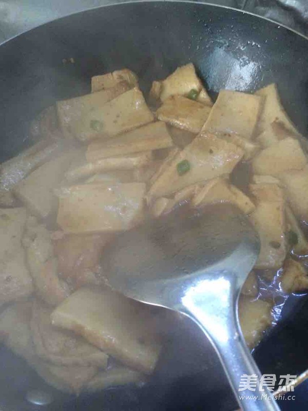 素炒千页豆腐的做法步骤：5