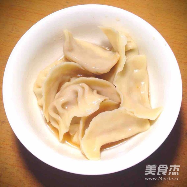 娃娃菜猪肉馅饺子的做法步骤:12