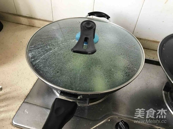 菠菜鸡蛋汤的做法步骤:14