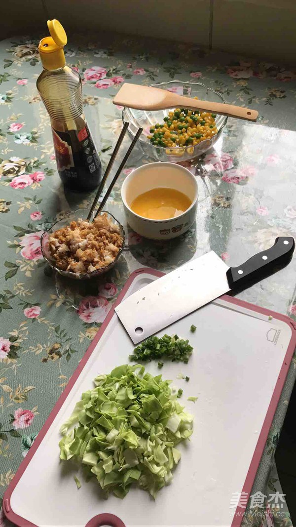 酱油炒饭的做法步骤:6