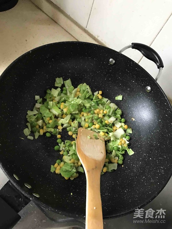 酱油炒饭的做法步骤:13