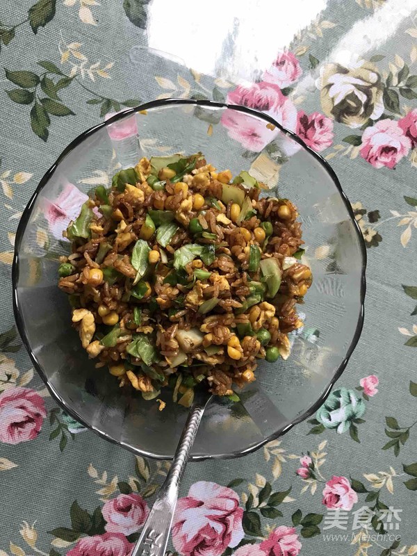 酱油炒饭的做法步骤:16