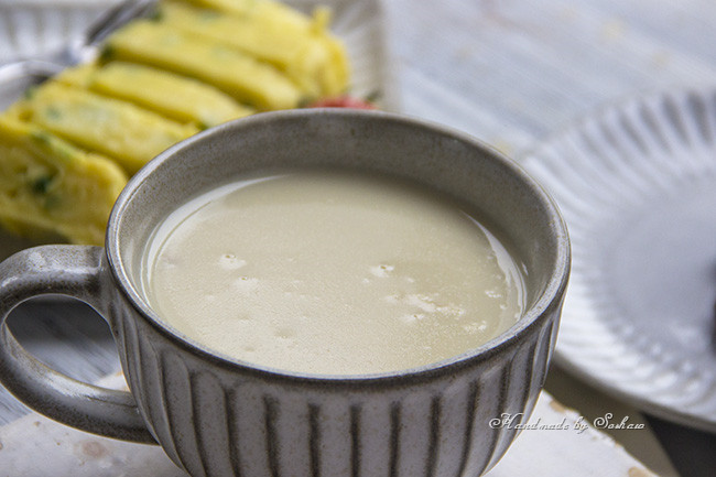 糯米银耳豆浆的做法步骤:7