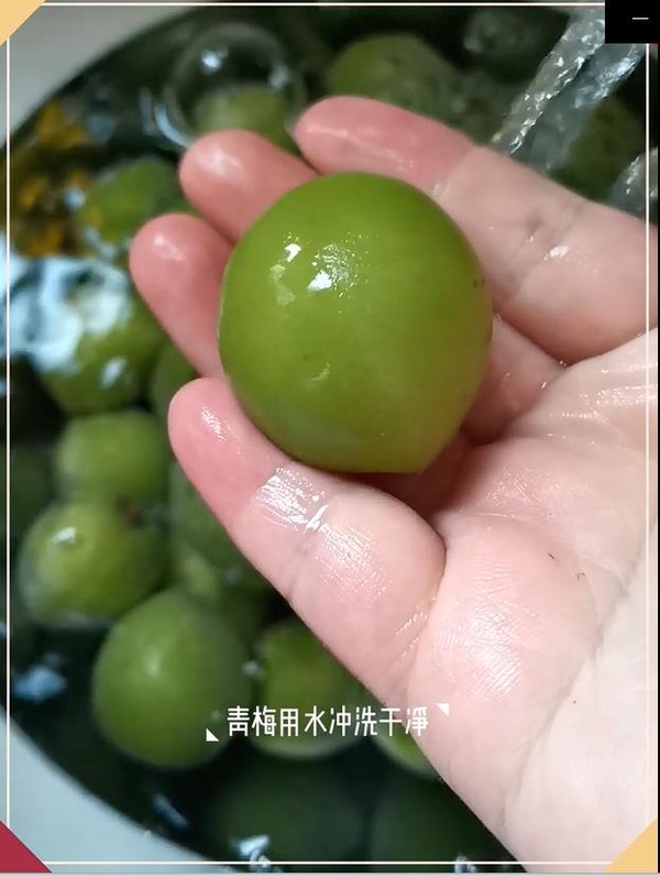 梅子露的做法步骤：1