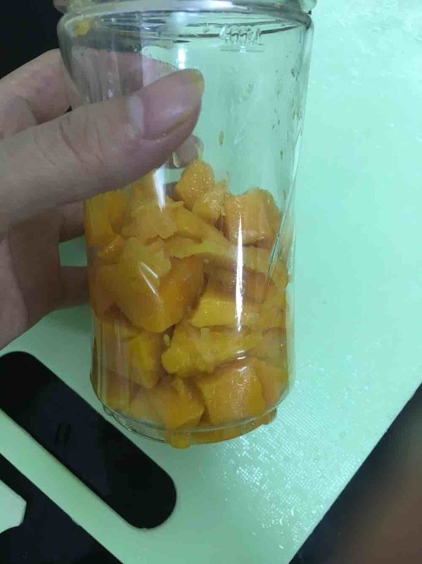 牛油果芒果酸奶布丁的做法步骤:7