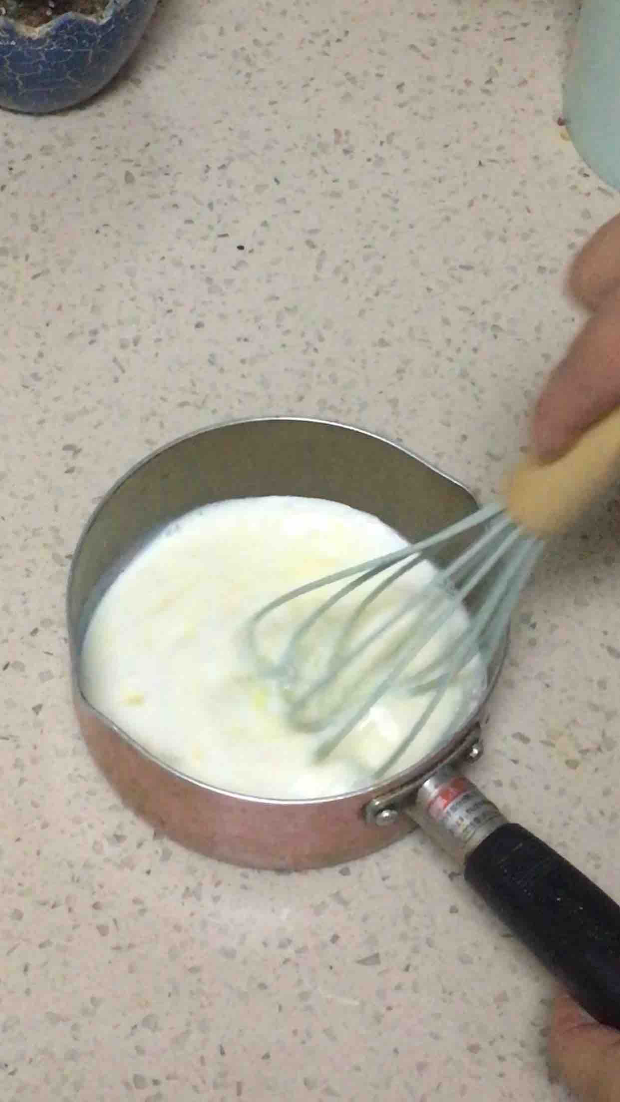 榴莲冰激凌的做法步骤:2