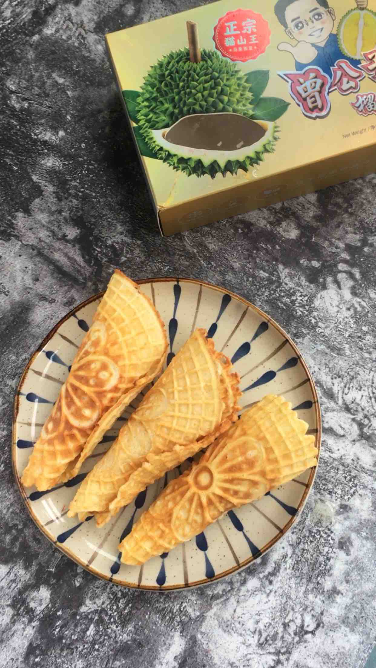 榴莲冰激凌的做法步骤:7