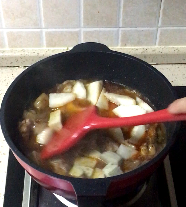 椰汁鸡的做法步骤:6