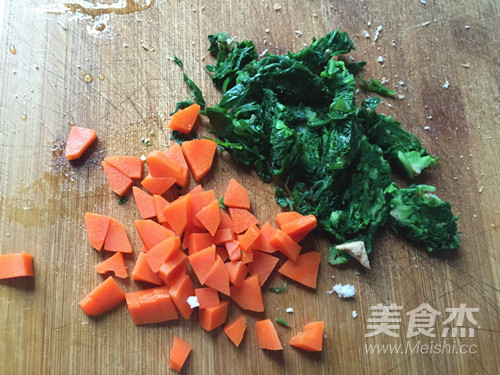 蛋炒饭吐司盅的做法步骤:8