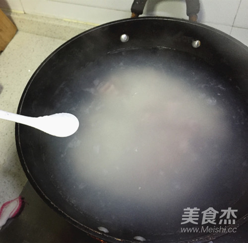 豌豆瘦肉粥的做法步骤:6