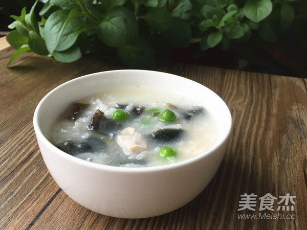 豌豆瘦肉粥的做法步骤:11