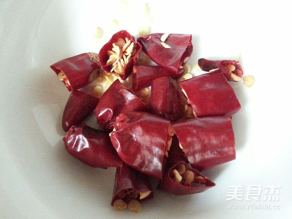虾拌菜的做法步骤:3